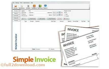 Download Simple Invoice V3 3 0 Invoice Management Software